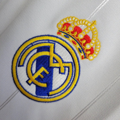 Camiseta Real Madrid Manga Larga Local Retro 2012/13 Versión Fan