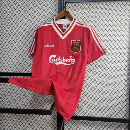 Camiseta Liverpool Local Retro 1995/96 Versión Fan