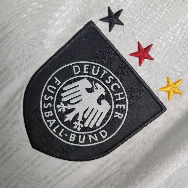 Camiseta Alemania Local Retro 1996 Versión Fan