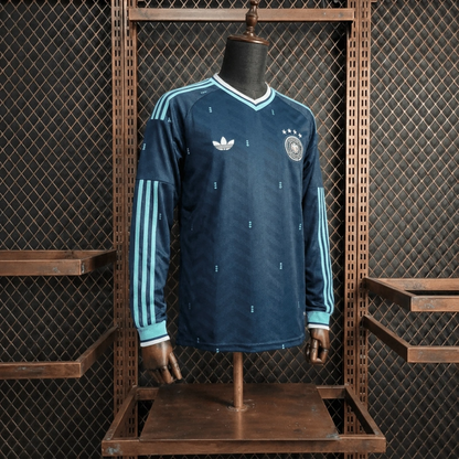 Camiseta Alemania Manga Larga Visita 2025/26 Versión Fan