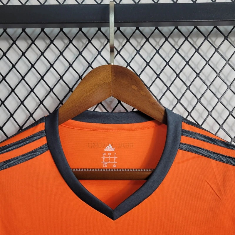 Camiseta Real Madrid Manga Larga Tercera Retro 2013/14 Versión Fan