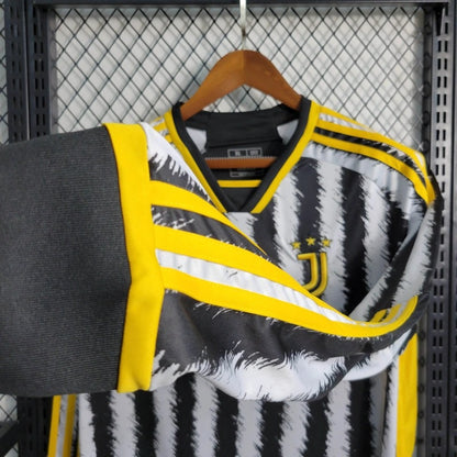 Camiseta Juventus Manga Larga Local 2023/24 Versión Fan