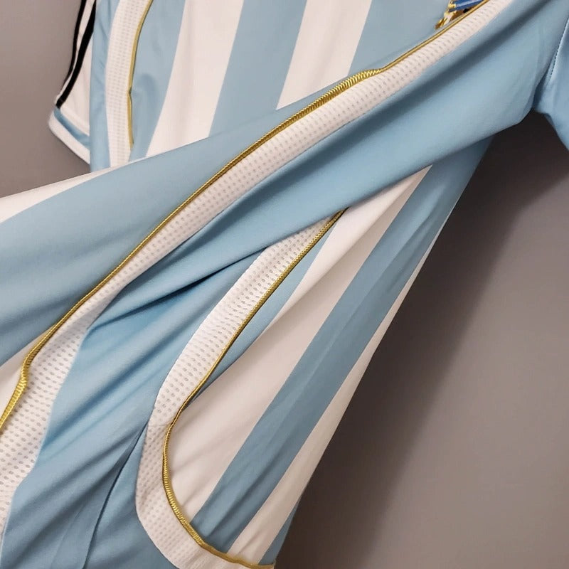Camiseta Argentina Local Retro 2006 Versión Fan