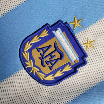 Camiseta Argentina Local Retro 2010 Versión Fan