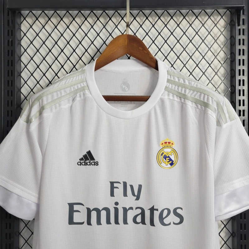 Camiseta Real Madrid Local Retro 2015/16 Versión Fan