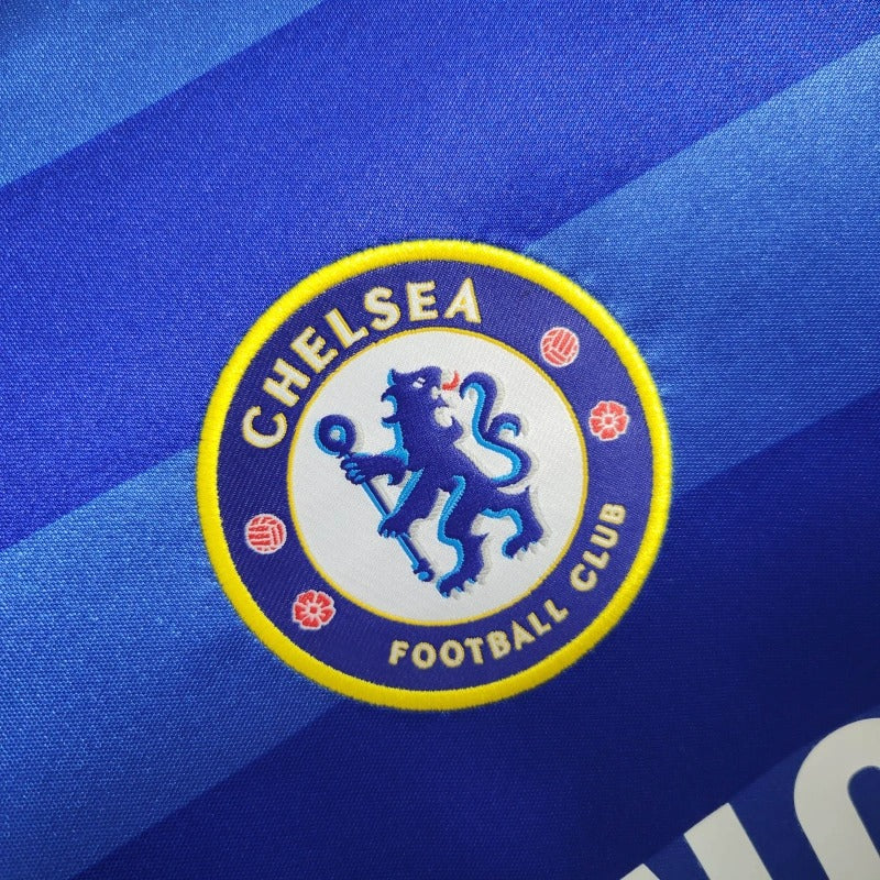 Camiseta Chelsea Manga Larga Local Retro 2011/12 Versión Fan