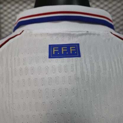 Camiseta Francia Visita Retro 1998 Versión Jugador