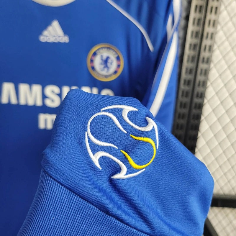 Camiseta Chelsea Manga Larga Local Retro 2006/07 Versión Fan
