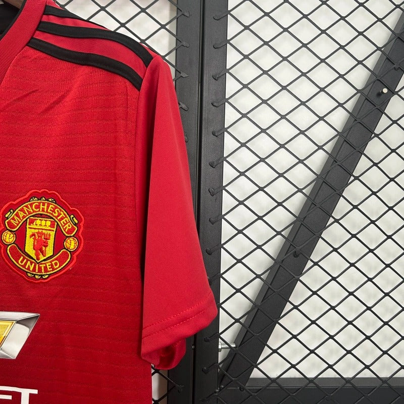 Camiseta Manchester United Local Retro 2018/19 Versión Fan