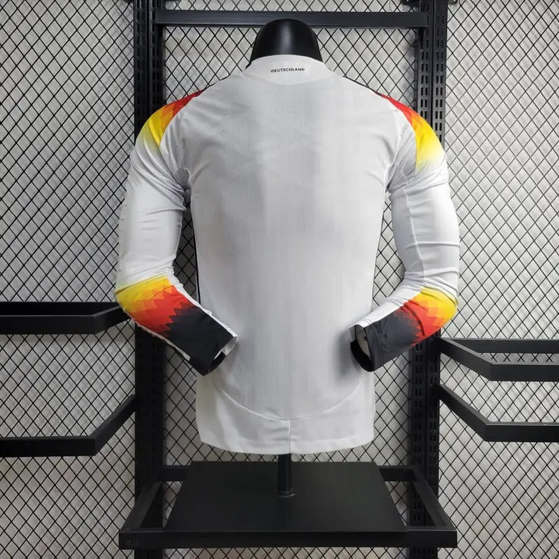 Camiseta Alemania Local Manga Larga 2024/25 Versión Jugador