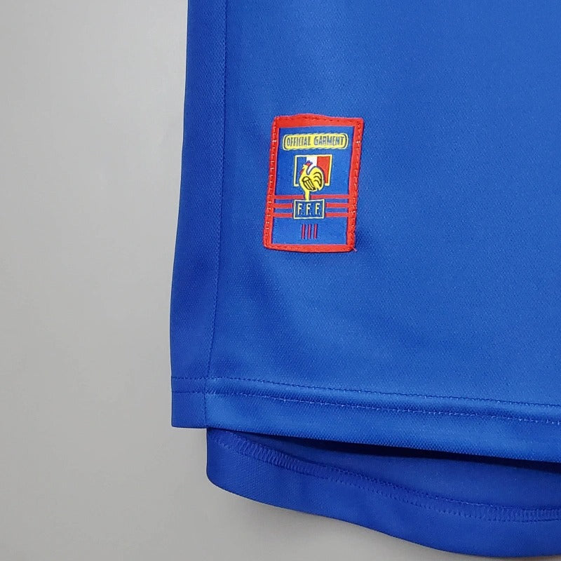 Camiseta Francia Local Retro 1998 Versión Fan