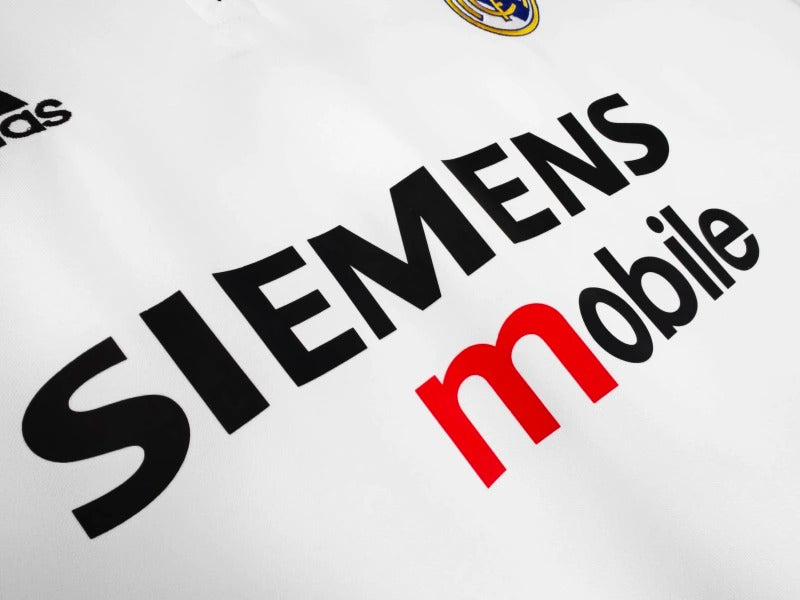 Camiseta Real Madrid Local Retro 2003/04 Versión Fan