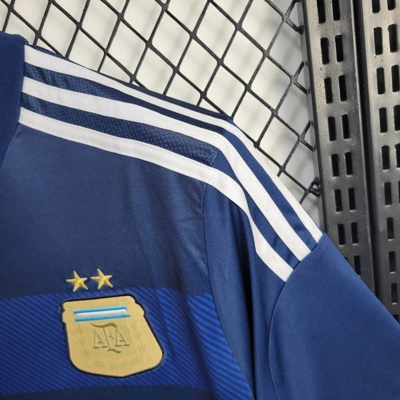 Camiseta Argentina Local Retro 2014 Versión Fan