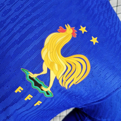 Camiseta Francia Local Manga Larga 2024/25 Versión Jugador