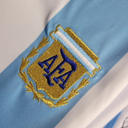 Camiseta Argentina Local Retro 1993 Versión Fan