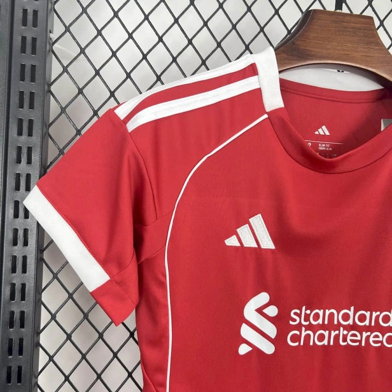 Liverpool Local Kit Niños 2025/26