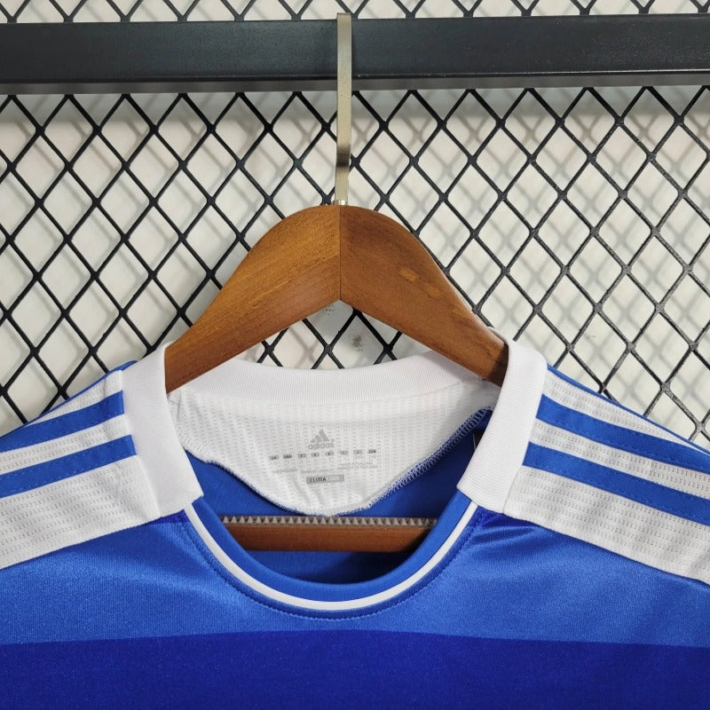 Camiseta Chelsea Manga Larga Local Retro 2011/12 Versión Fan