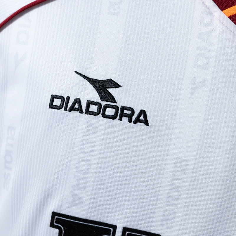 Camiseta AS Roma Manga Larga Visita Retro 1999/00 Versión Fan