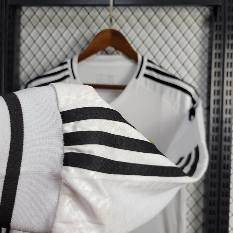 Camiseta Real Madrid Manga Larga Local 2024/25 Versión Fan