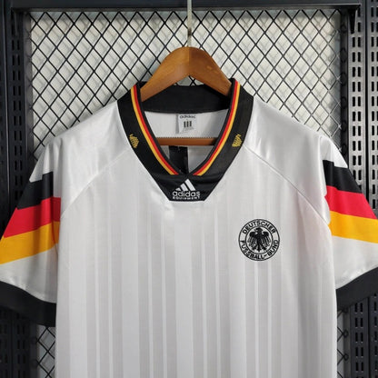 Camiseta Alemania Local Retro 1992 Versión Fan