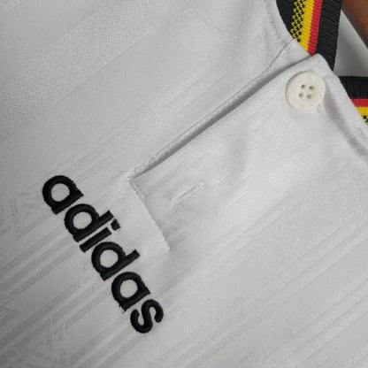 Camiseta Alemania Local Retro 1996 Versión Fan