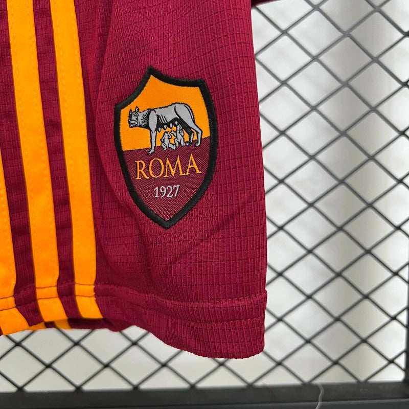 AS Roma Local Kit Niños 2025/26