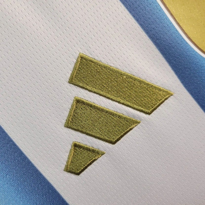 Camiseta Argentina Manga Larga Local 2026 Versión Fan