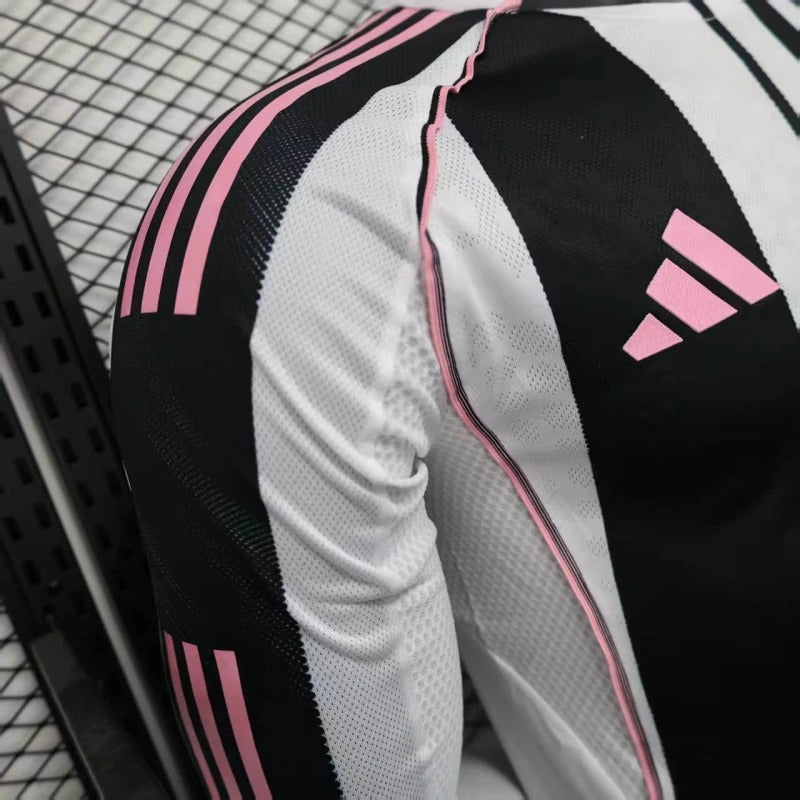 Camiseta Juventus Local Manga Larga 2025/26 Versión Jugador