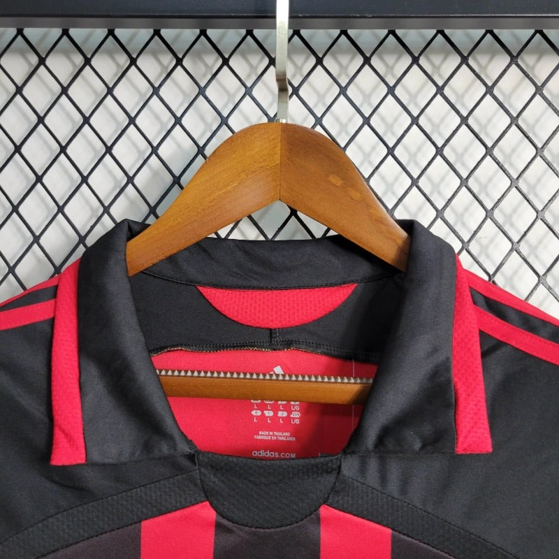 Camiseta AC Milan Manga Larga Local Retro 2006/07 Versión Fan