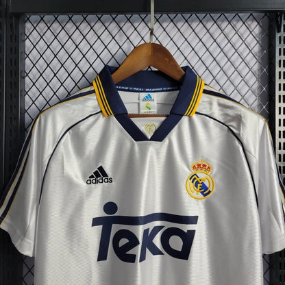 Camiseta Real Madrid Local Retro 1998/00 Versión Fan