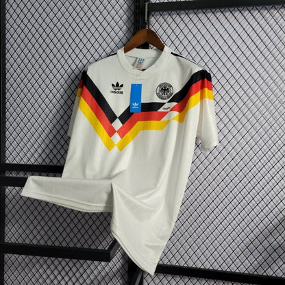 Camiseta Alemania Local Retro 1990 Versión Fan
