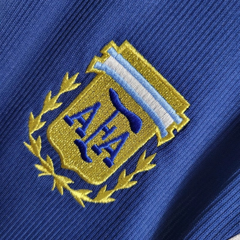 Camiseta Argentina Visita Retro 1998/99 Versión Fan