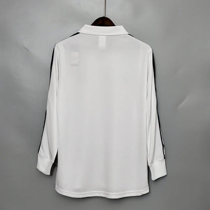 Camiseta Real Madrid Manga Larga Local Retro 2002/03 Versión Fan