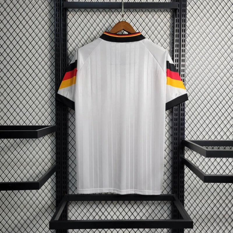Camiseta Alemania Local Retro 1992 Versión Fan