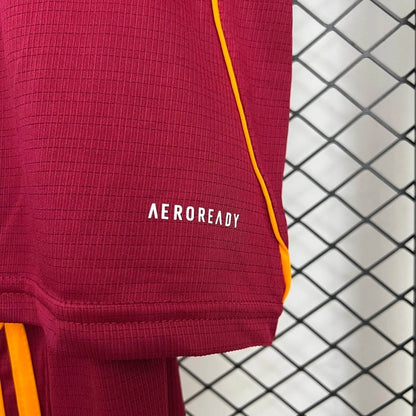 AS Roma Local Kit Niños 2025/26