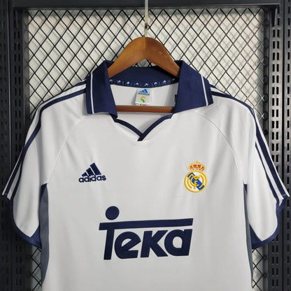 Camiseta Real Madrid Local Retro 2000/01 Versión Fan
