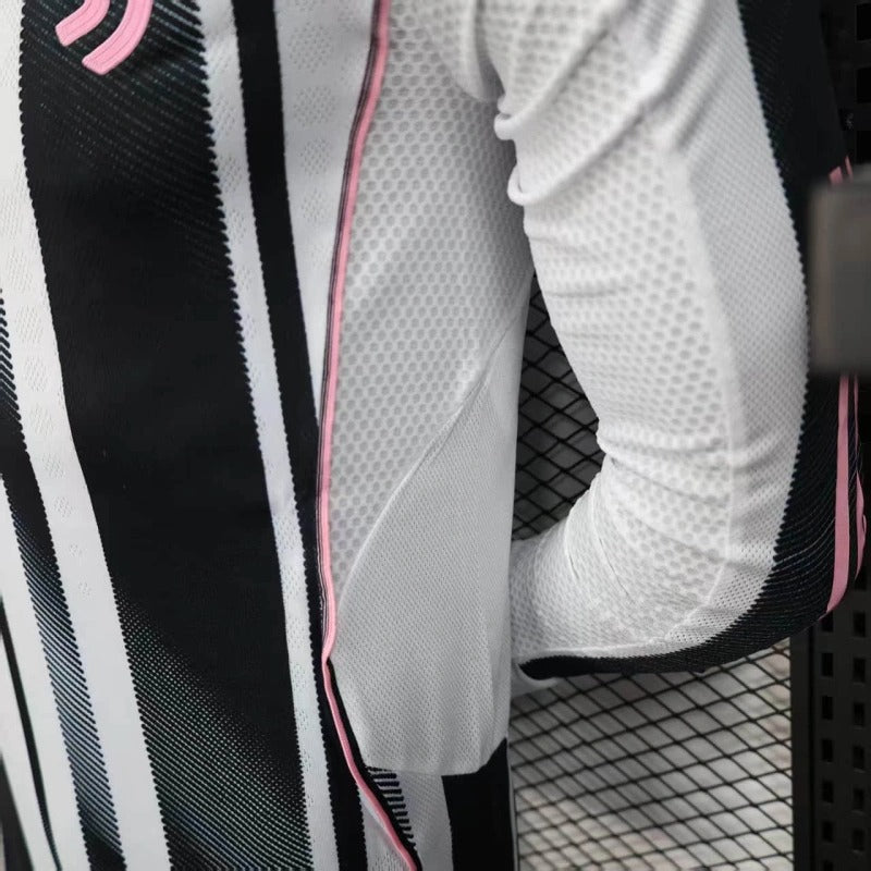Camiseta Juventus Local Manga Larga 2025/26 Versión Jugador