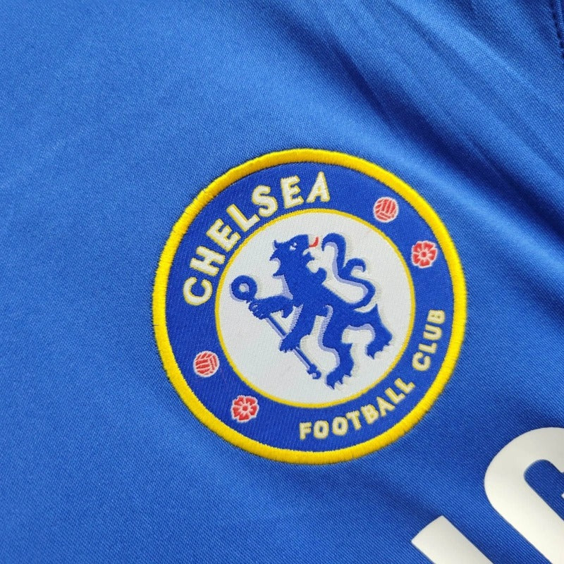 Camiseta Chelsea Manga Larga Local Retro 2006/07 Versión Fan