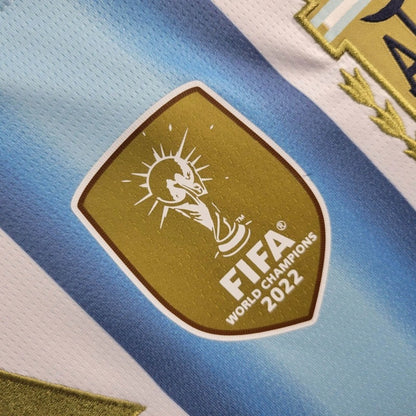 Camiseta Argentina Manga Larga Local 2026 Versión Fan