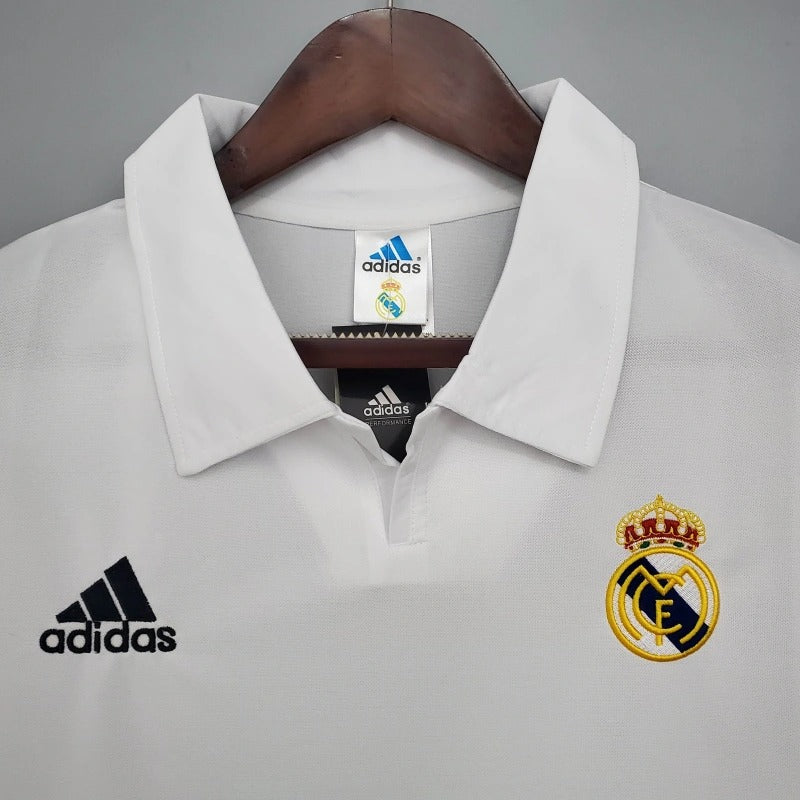 Camiseta Real Madrid Local Retro 2002/03 Versión Fan
