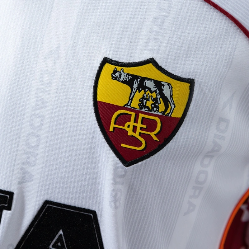 Camiseta AS Roma Visita Retro 1999/00 Versión Fan