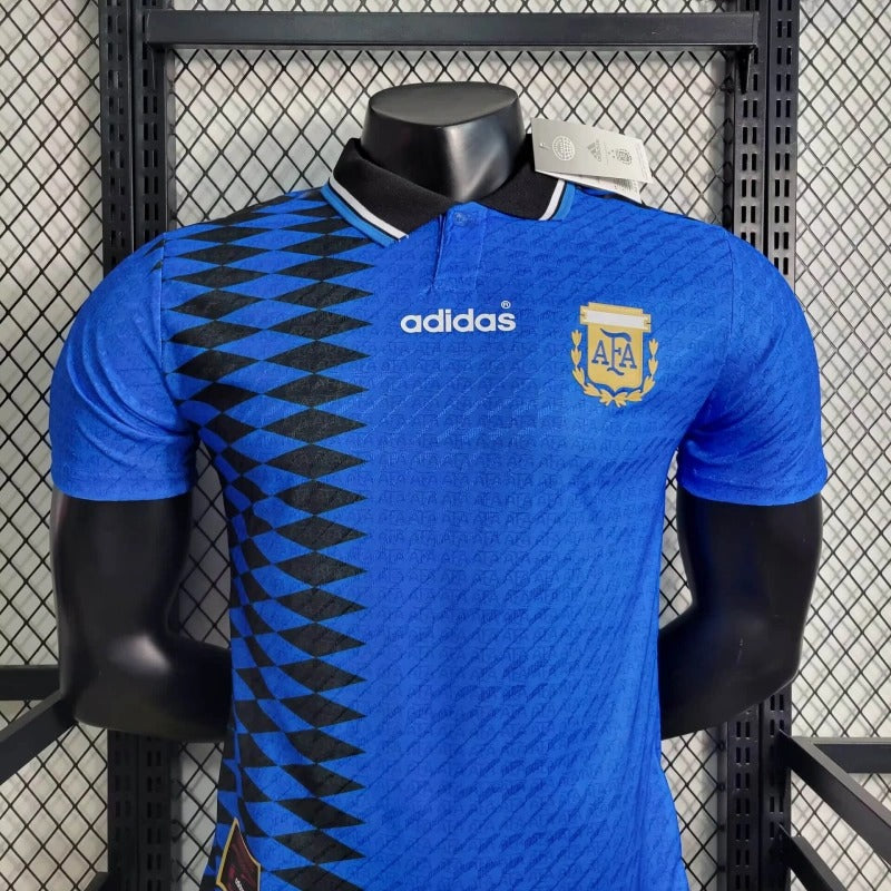 Camiseta Argentina Local Retro 1994 Versión Jugador