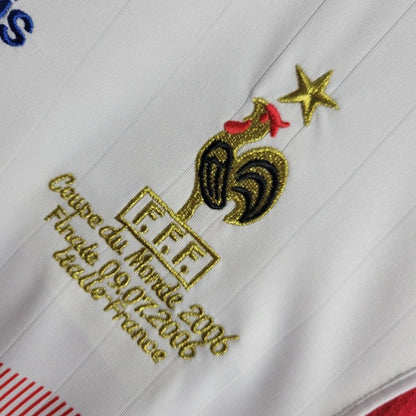 Camiseta Francia Visita Retro 2006 Versión Fan