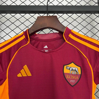 AS Roma Local Kit Niños 2025/26
