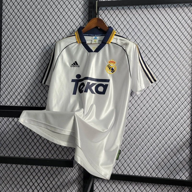 Camiseta Real Madrid Local Retro 1998/00 Versión Fan