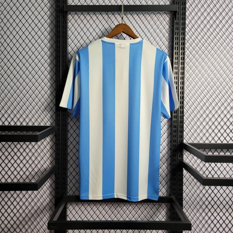 Camiseta Argentina Local Retro 1986 Versión Fan