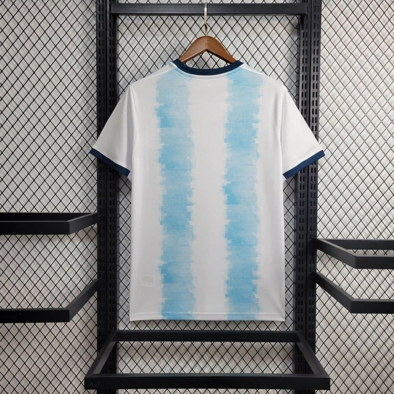 Camiseta Argentina Local Retro 2019 Versión Fan