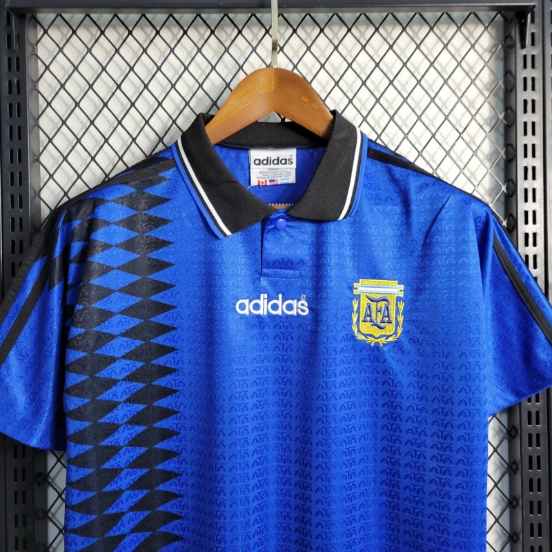 Camiseta Argentina Local Retro 1994 Versión Fan