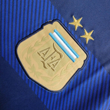Camiseta Argentina Local Retro 2014 Versión Fan