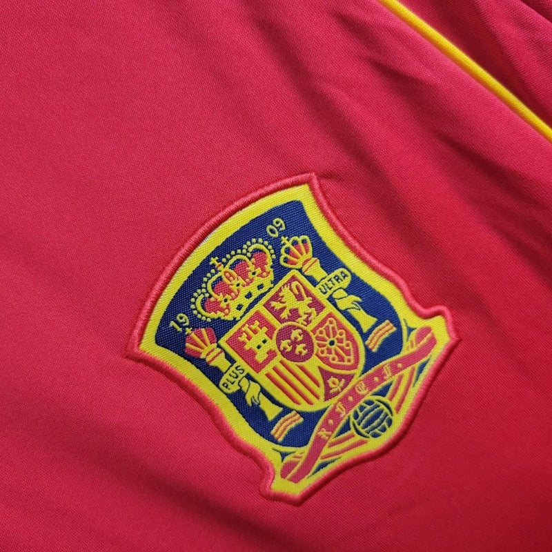 Camiseta España Local Retro 2010 Versión Fan